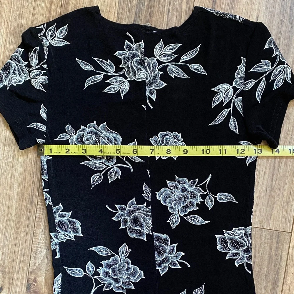 Vintage midi short sleeve dress - Picture 6 of 8